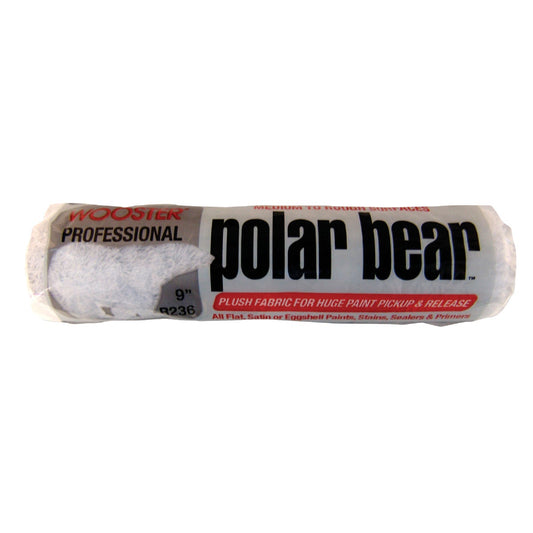 Wooster Polar Bear 9 In. Thick Plush Woven Fabric Roller Cover