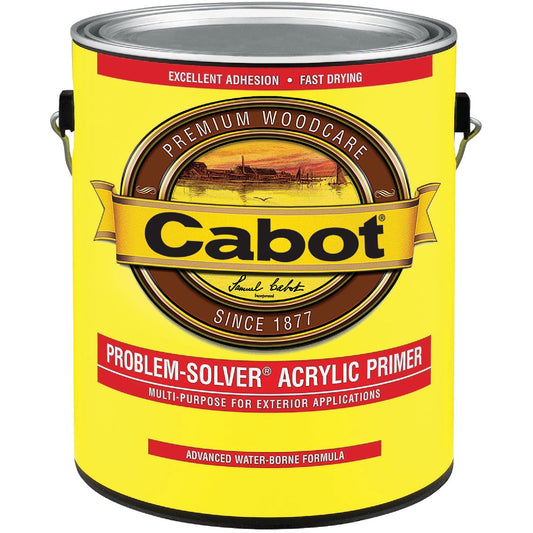 Cabot Problem-Solver White Exterior Primer, 1 Gal.