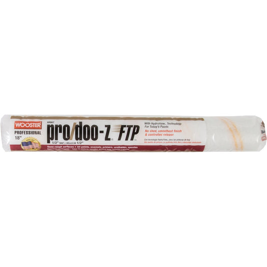 Wooster Pro/Doo-Z FTP 18 In. x 1/2 In. Woven Fabric Roller Cover