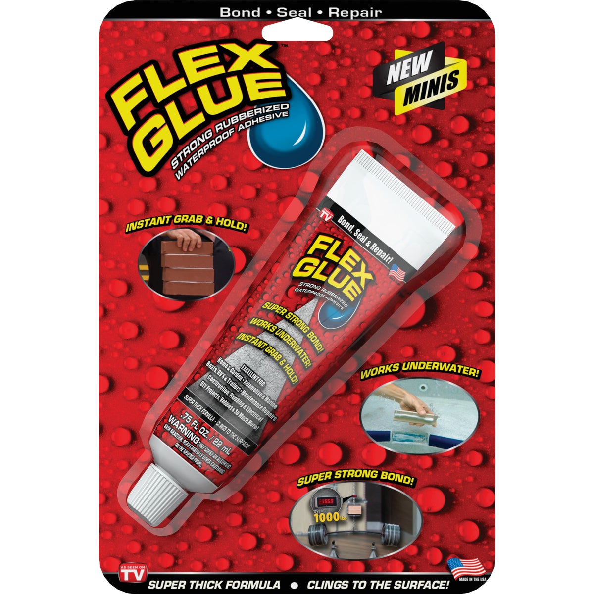 Flex Glue .75 Oz. White Multi-Purpose Adhesive