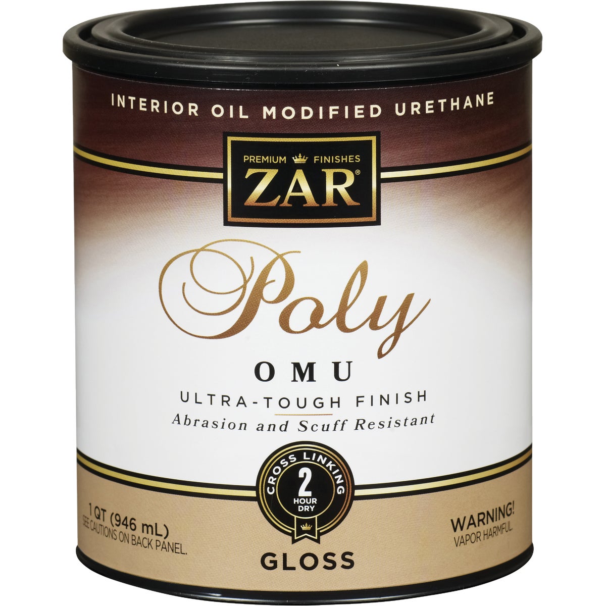 ZAR Gloss Ultra Max Interior Polyurethane, 1 Qt.