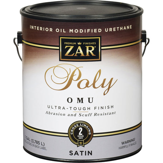 ZAR Satin Ultra Max Interior Polyurethane, 1 Gal.