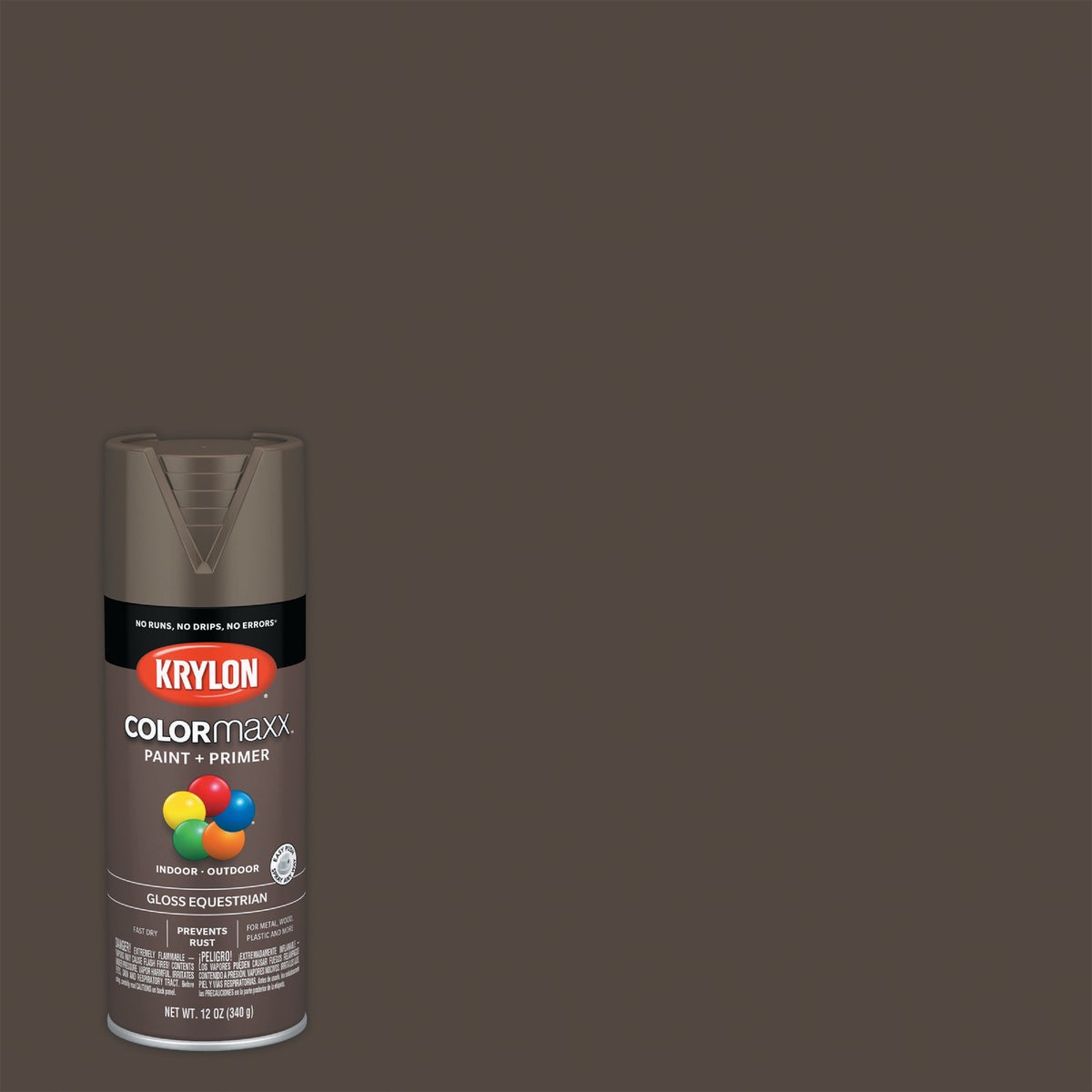 Krylon ColorMaxx 12 Oz. Gloss Spray Paint, Equestrian