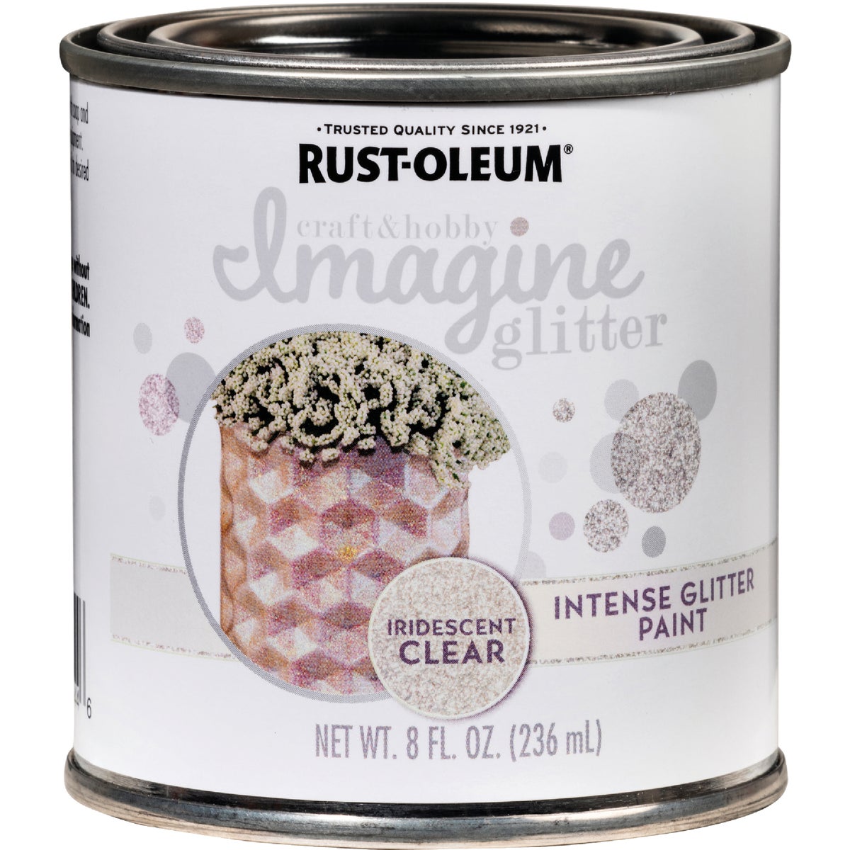 Rust-Oleum Imagine Craft & Hobby 8 Oz. Intense Iridescent Glitter Paint