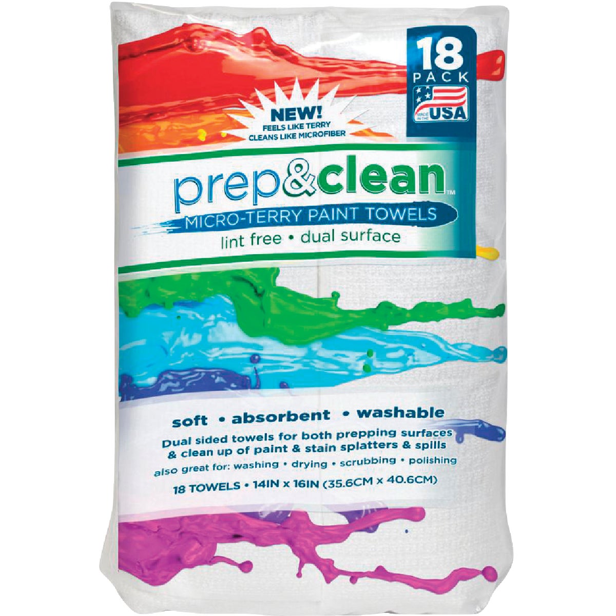 Prep & Clean 14 In. x 16 In. Micro-Terry Paint Towel