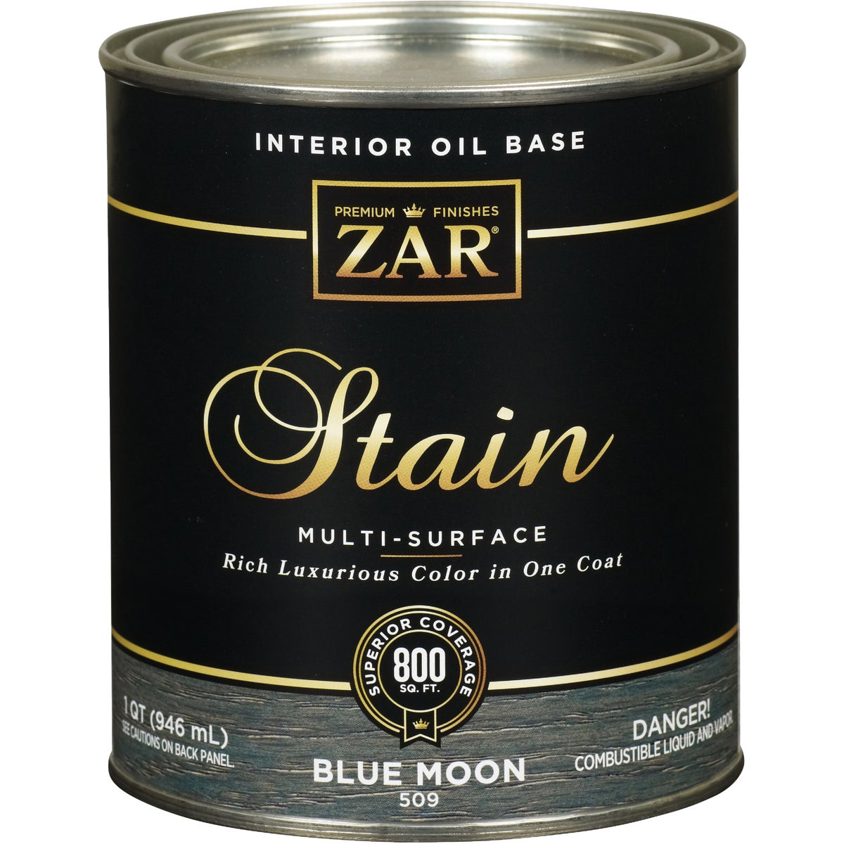 Zar 1 Qt. Blue Moon Oil-Based Multi-Surface Interior Stain