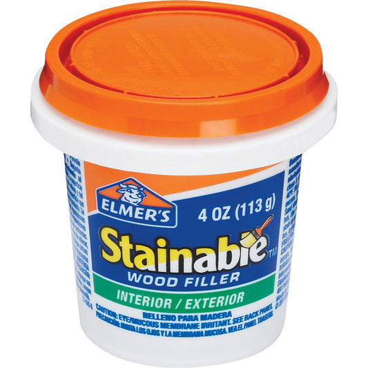 Elmer's Stainable Light Tan 4 Oz. Wood Filler