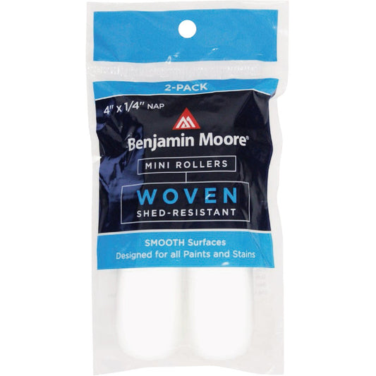 Benjamin Moore 4 In. x 1/4 In. Woven Mini Cover (2-Pack)