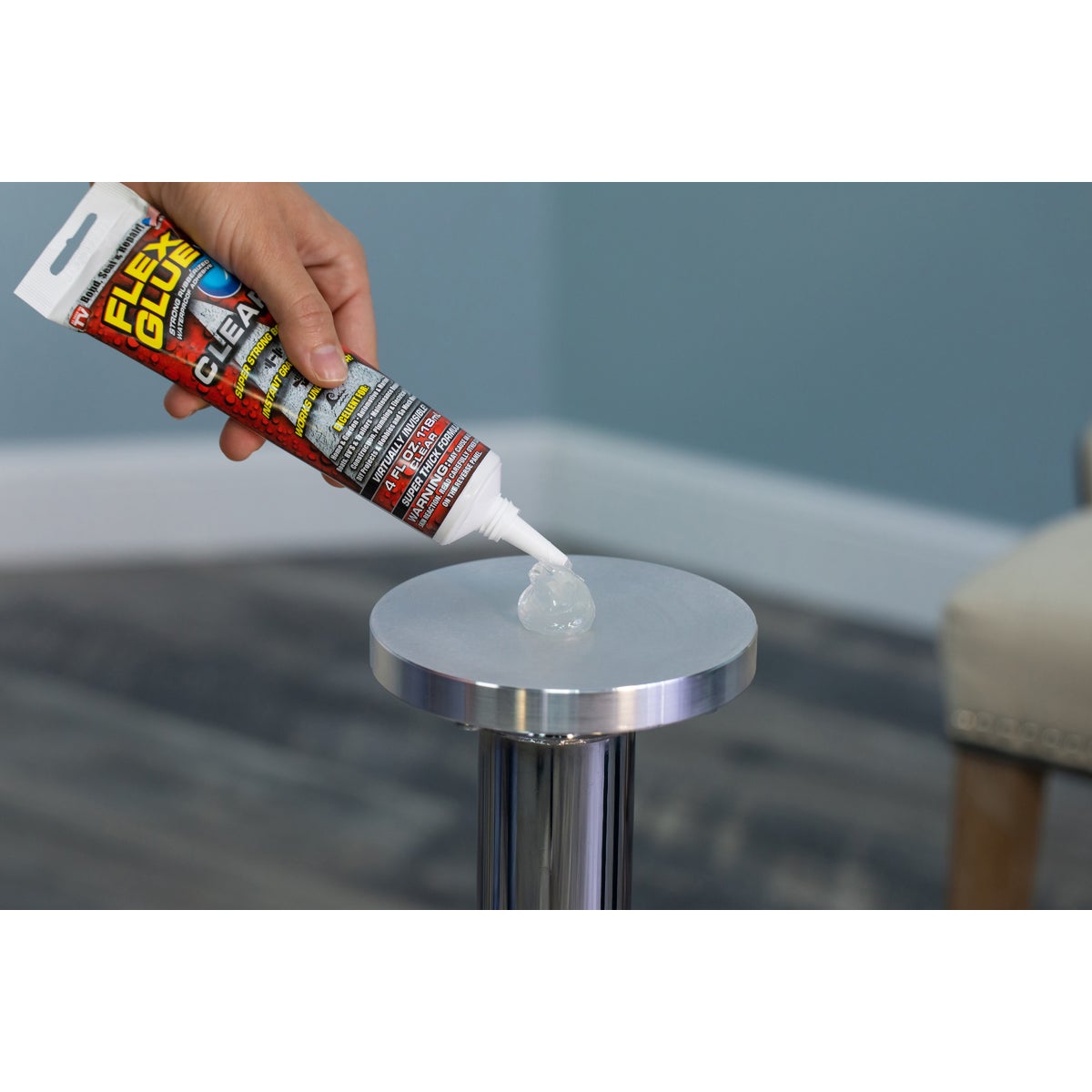 Flex Glue 4 Oz. Clear Multi-Purpose Adhesive