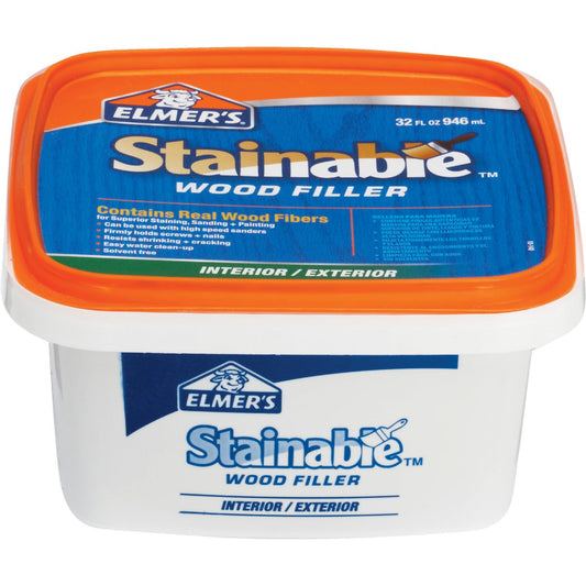 Elmer's Stainable Light Tan 32 Oz. Wood Filler