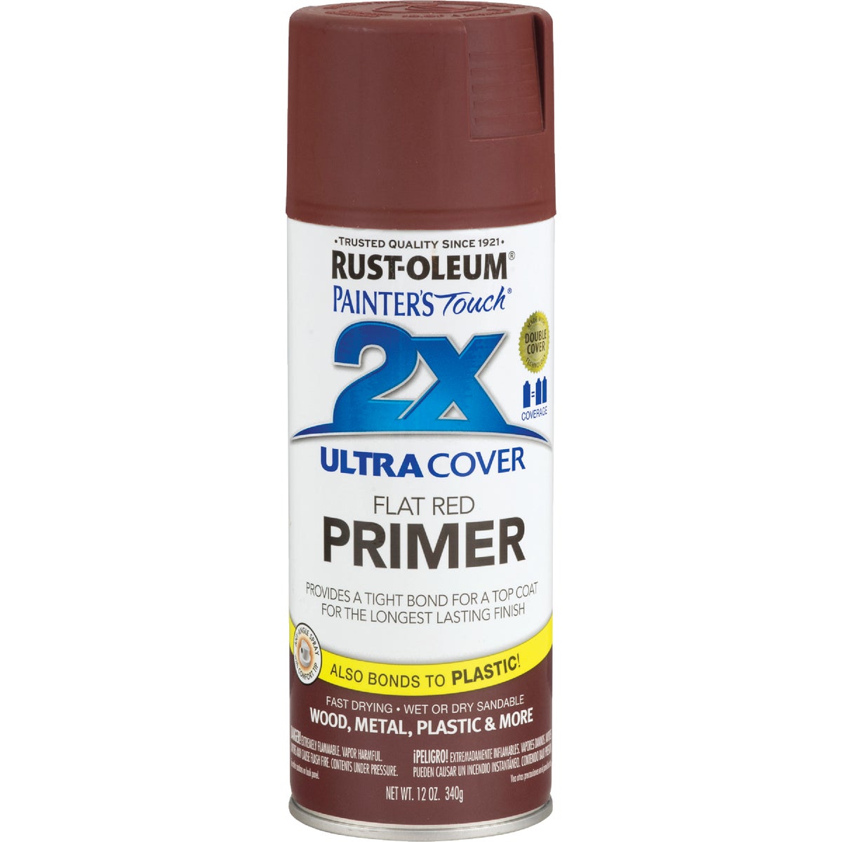 Rust-Oleum Painter's Touch 2X Ultra Cover Flat Red Spray Paint Primer