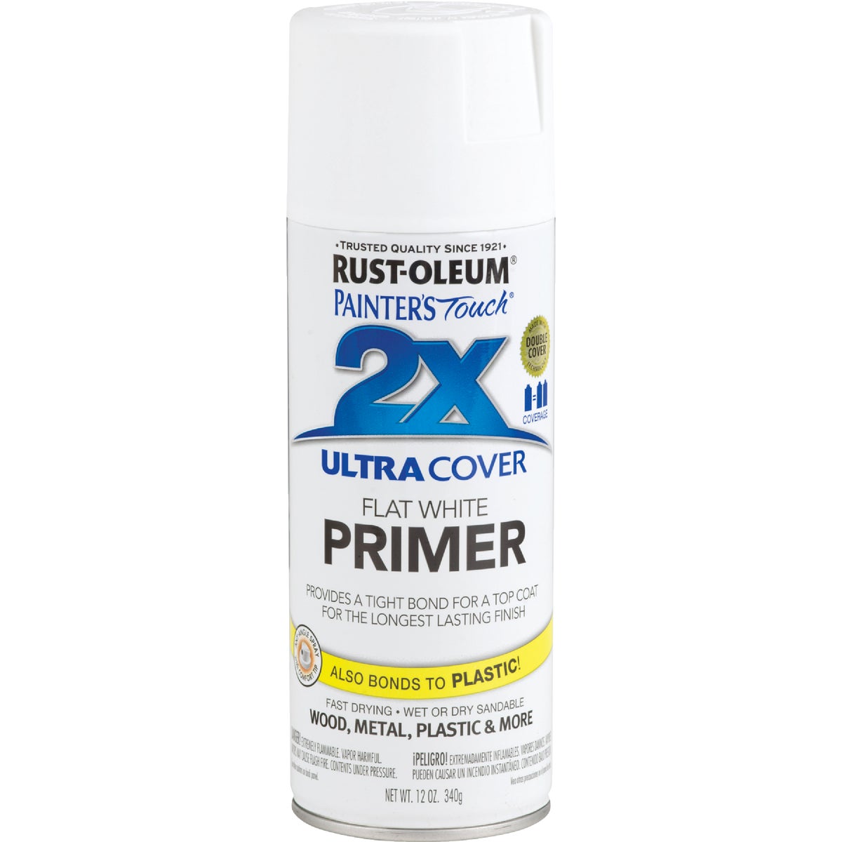 Rust-Oleum Painter's Touch 2X Ultra Cover White Spray Paint Primer