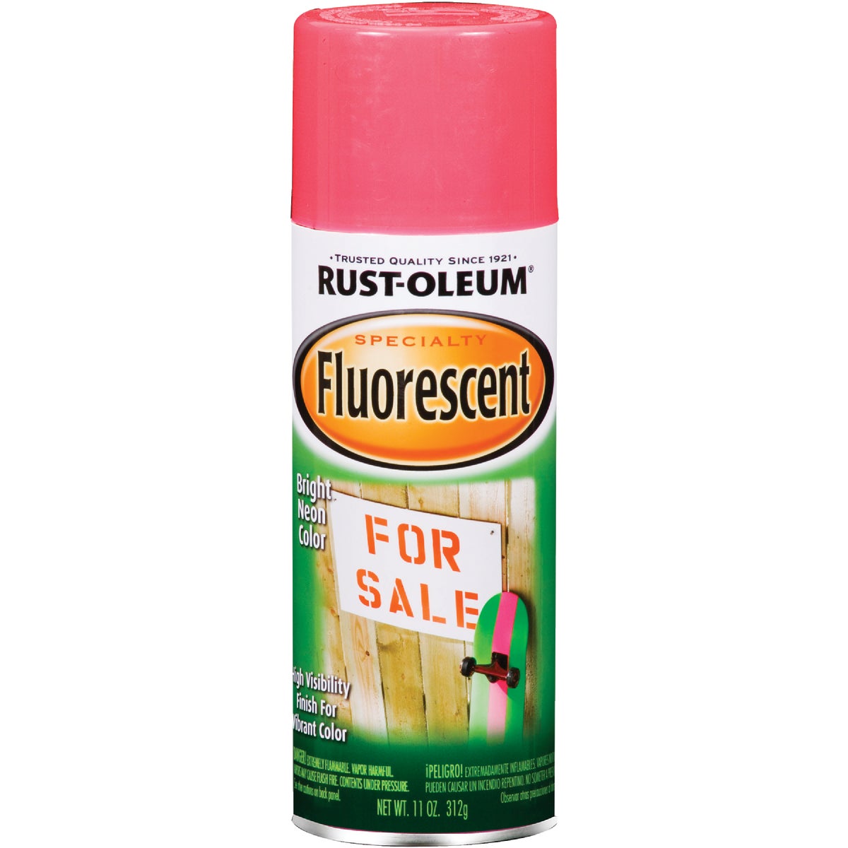 Rust-Oleum Fluorescent 11 Oz. Gloss Spray Paint, Fluorescent Pink