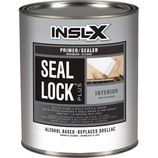 Insl-X Seal Lock Plus 1 Qt. White Alcohol Base Interior Primer Sealer
