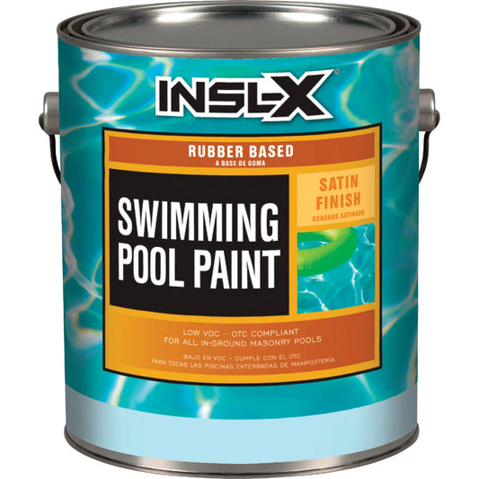Insl-X 1 Gal. Royal Blue Satin Rubber Based Pool Paint