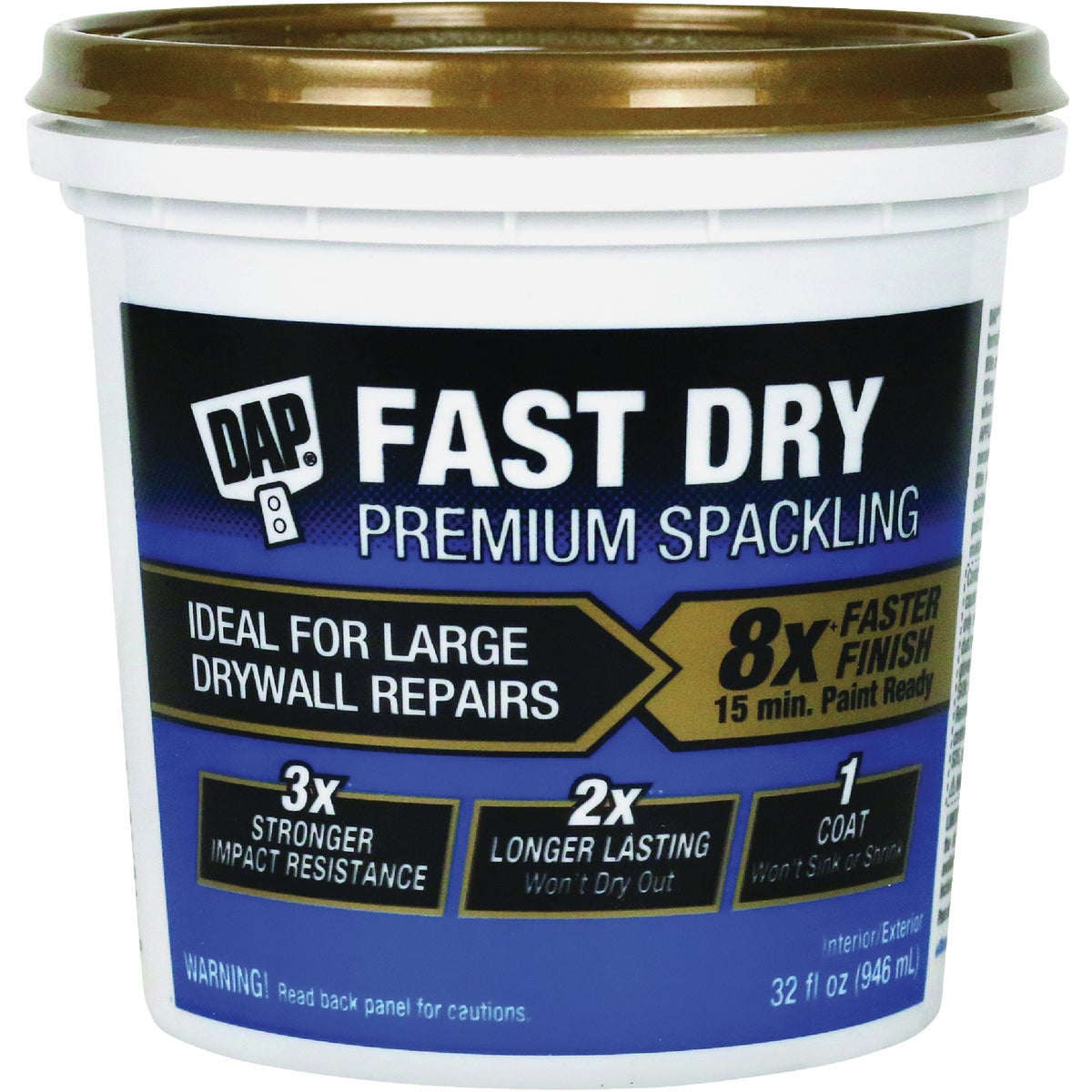 Dap Fast Dry 32 Oz. Premium Spackling