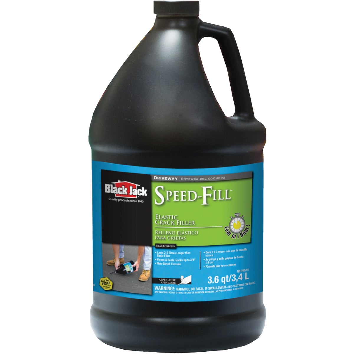 Black Jack Speed-Fill 1 Gal. Elastic Crack Filler