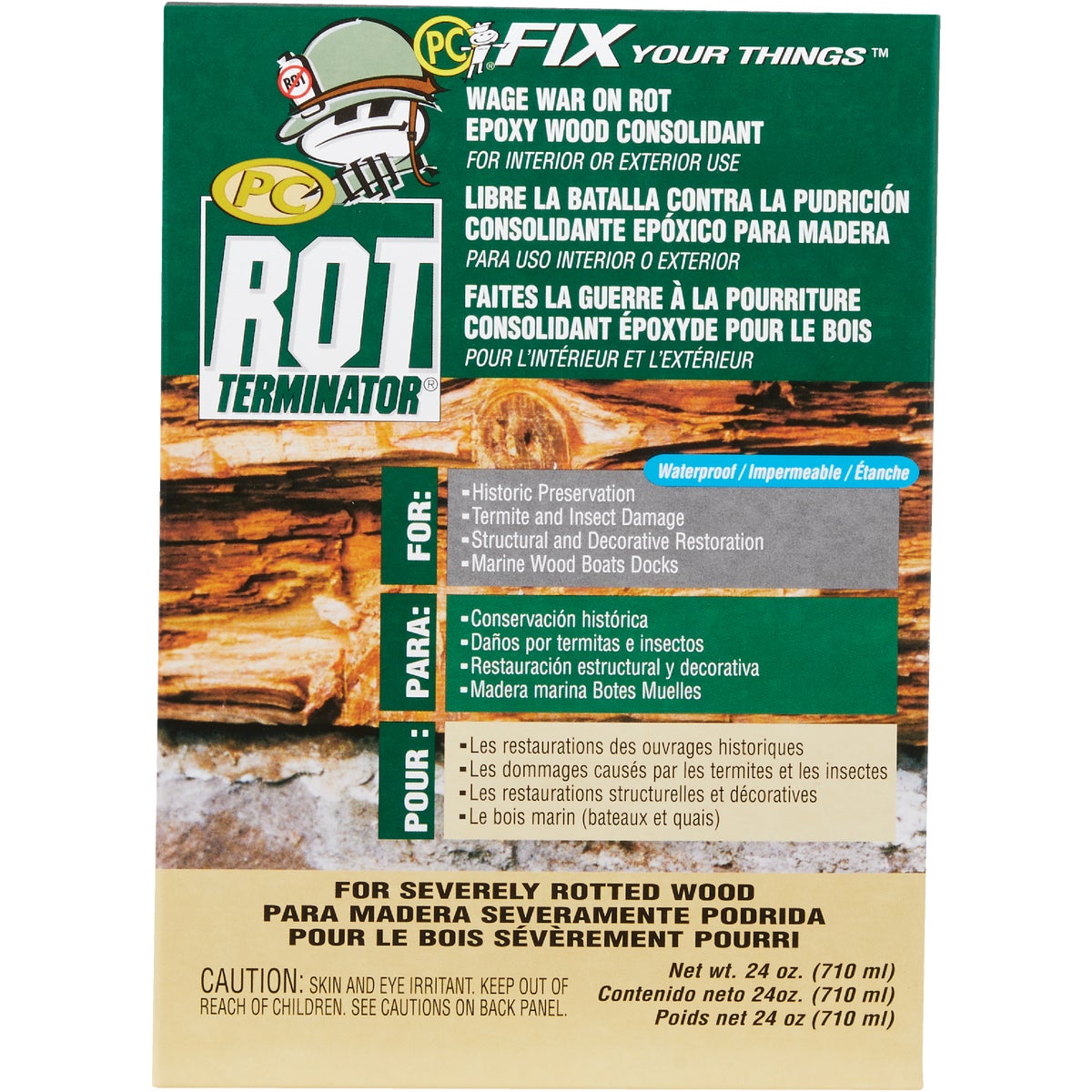 Rot Terminator 24 Oz. Wood Restorer