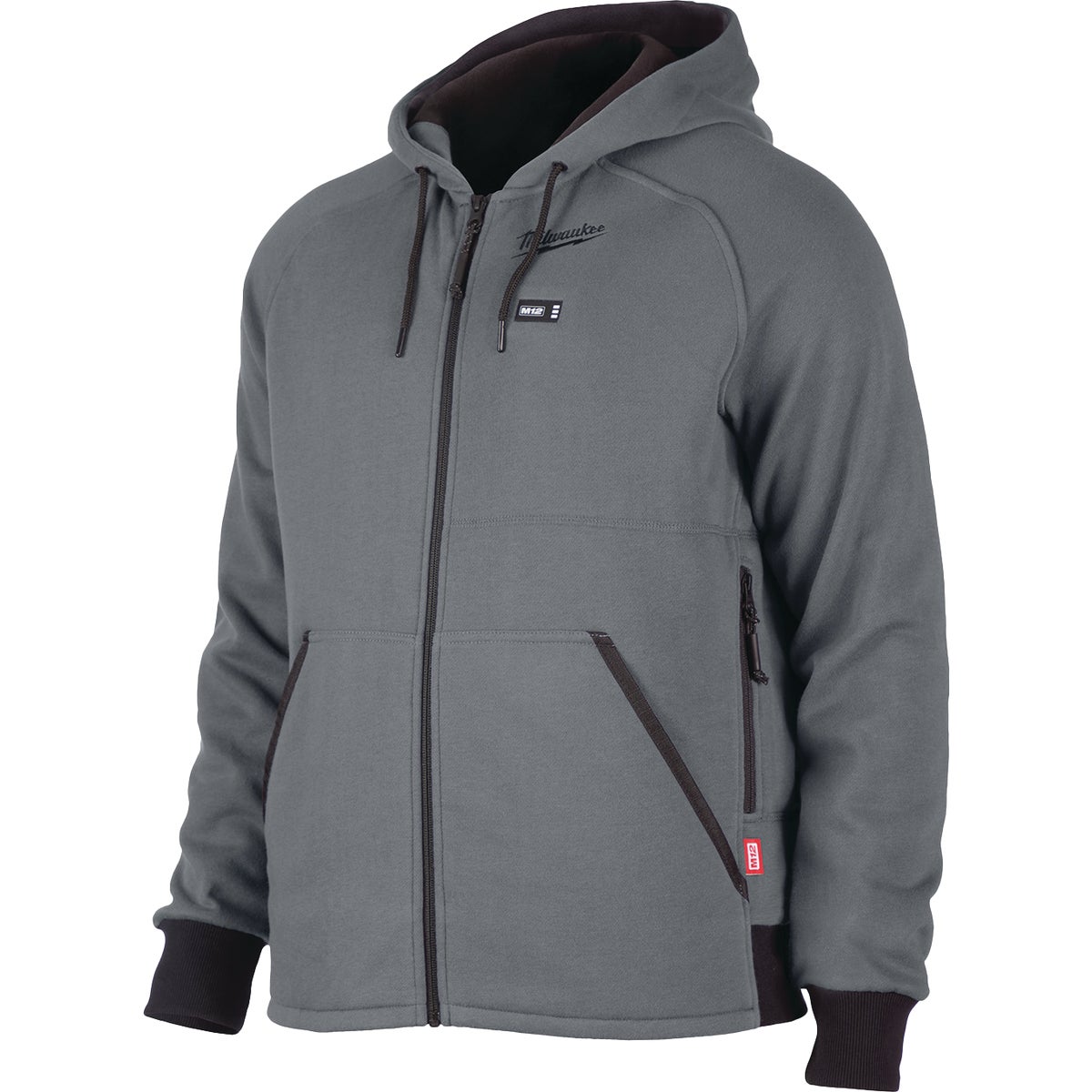 Milwaukee M12 XL Gray Cordless Heated Hoodie