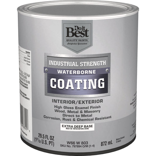 Do it Best 1 Qt. Extra Deep Base Waterborne Industrial Enamel