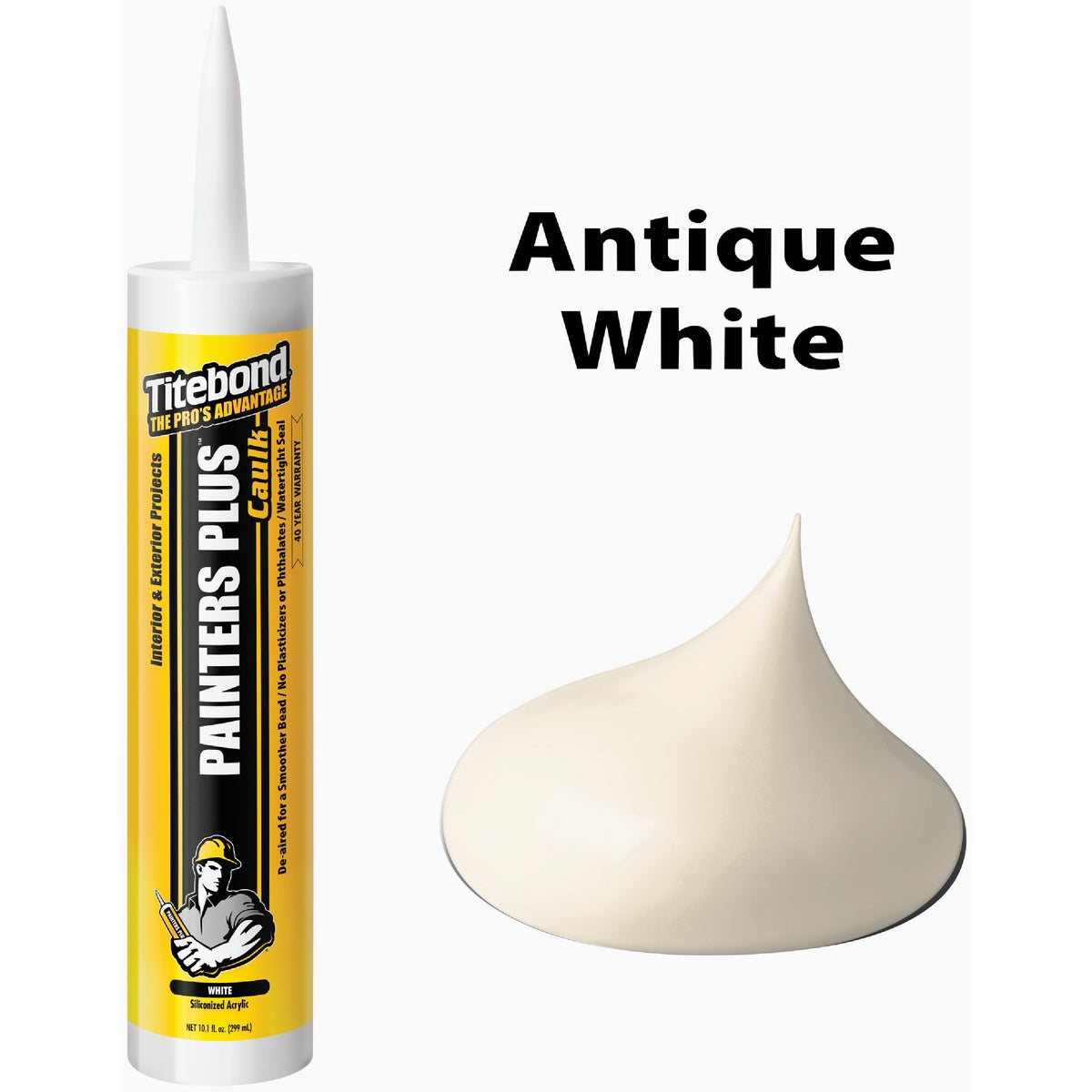 Titebond Painter's Plus 10.1 Oz. Antique White Acrylic Caulk