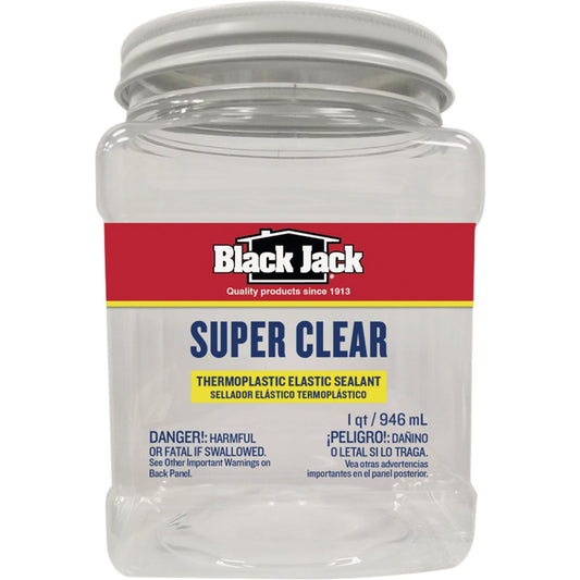 Black Jack Super Clear 1 Qt. Flexible Roof Sealant