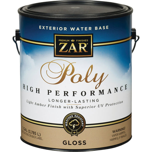 ZAR Gloss Clear Exterior Polyurethane, 1 Gal.