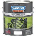 Hammerite Rust Cap Oil-Based Gloss Smooth Rust Control Enamel, White, 1 Gal.