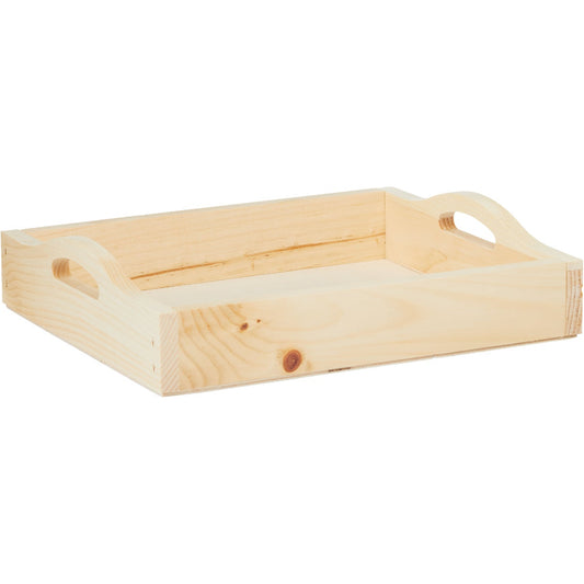 Walnut Hollow 10 In. x 12 In. Unfinished Wood Tray