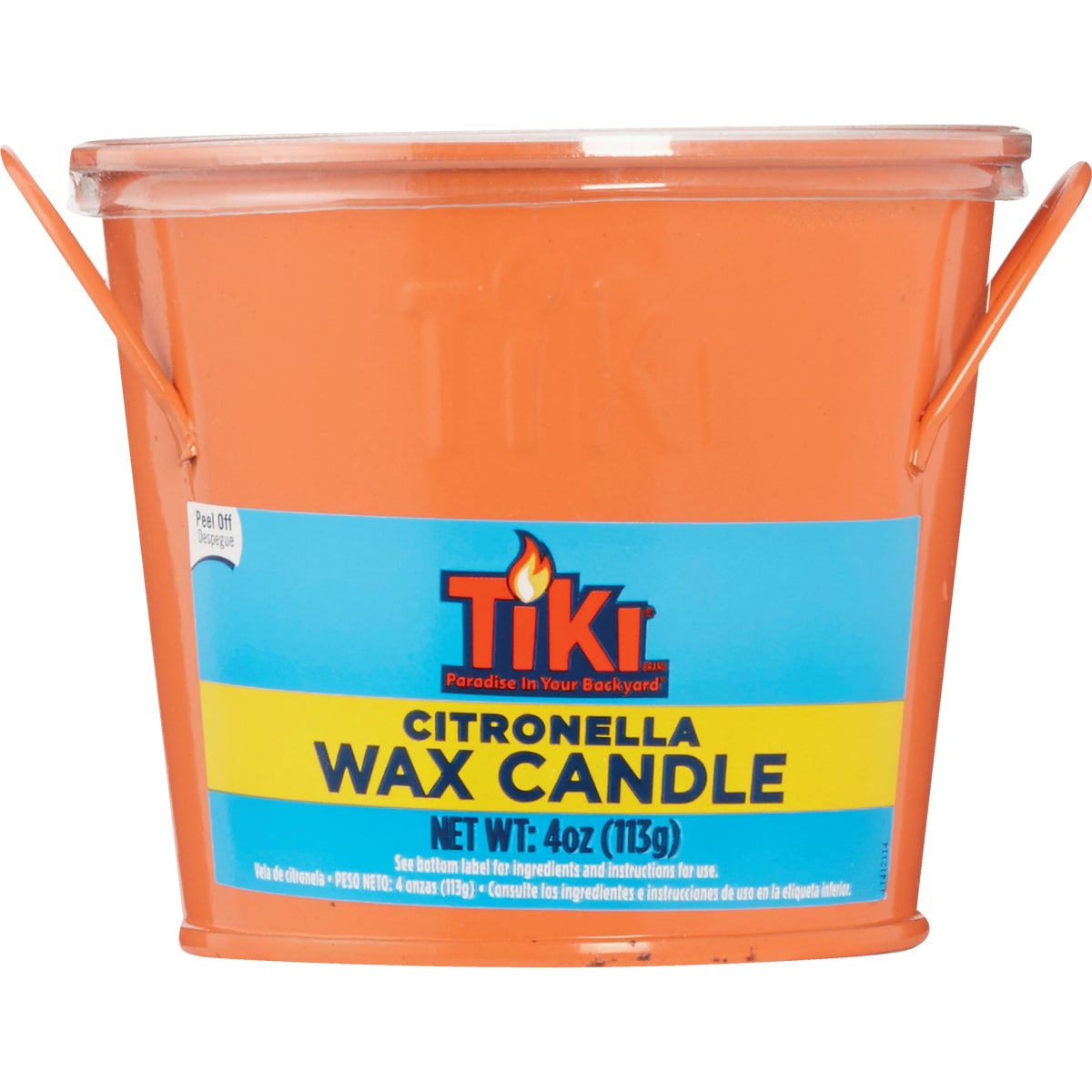 Tiki 4 Oz. 1-Wick Mini Citronella Bucket