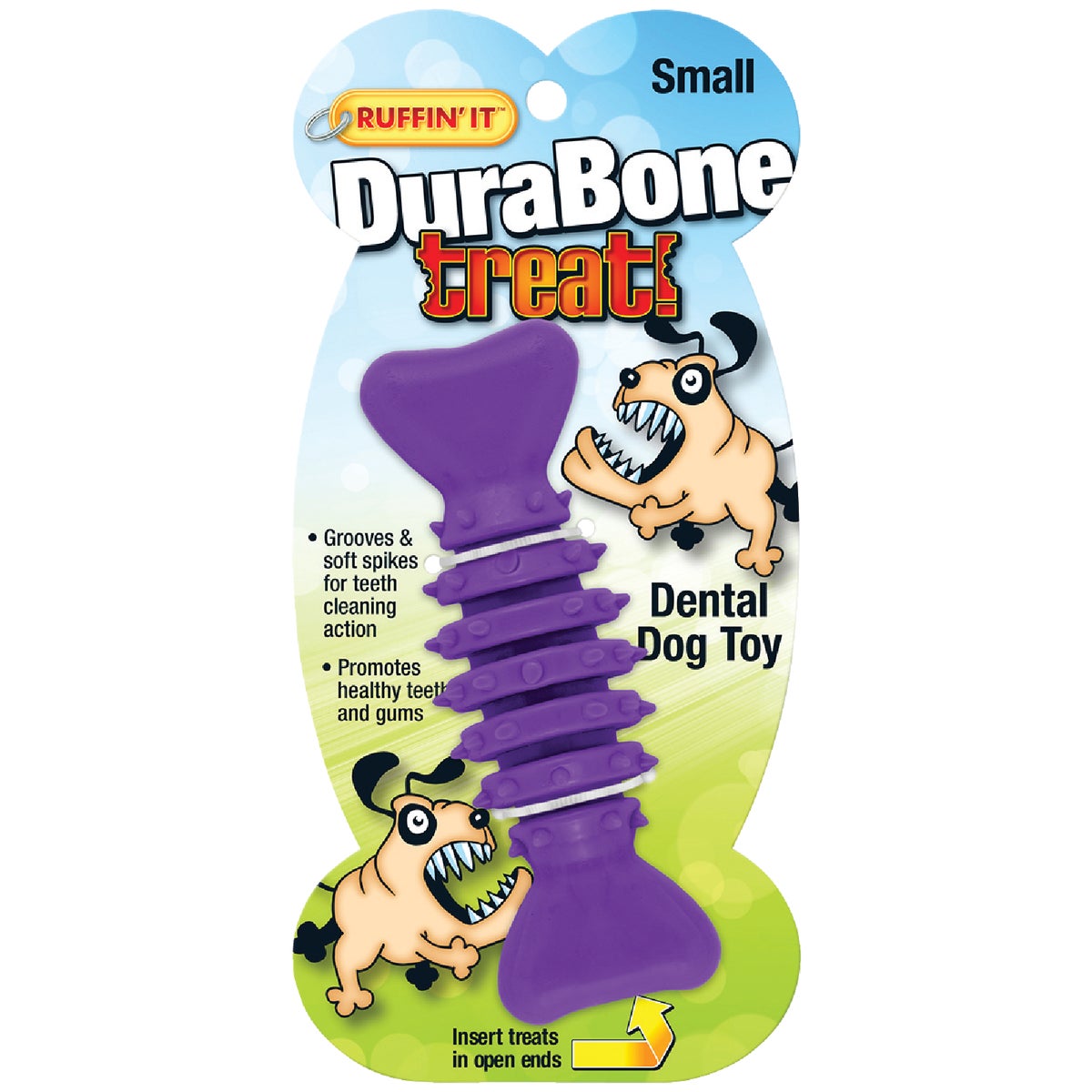 Westminster Pet Ruffin' it Durabone 4.75 In. Chew Dental Dog Toy