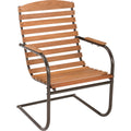 Country Garden Natural Hardwood Spring Chair