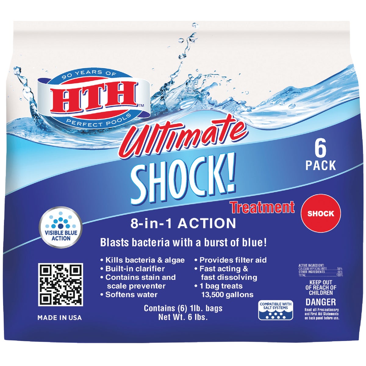 HTH 1 Lb. Ultimate 7-in-1 Shock Granule (6-Pack)