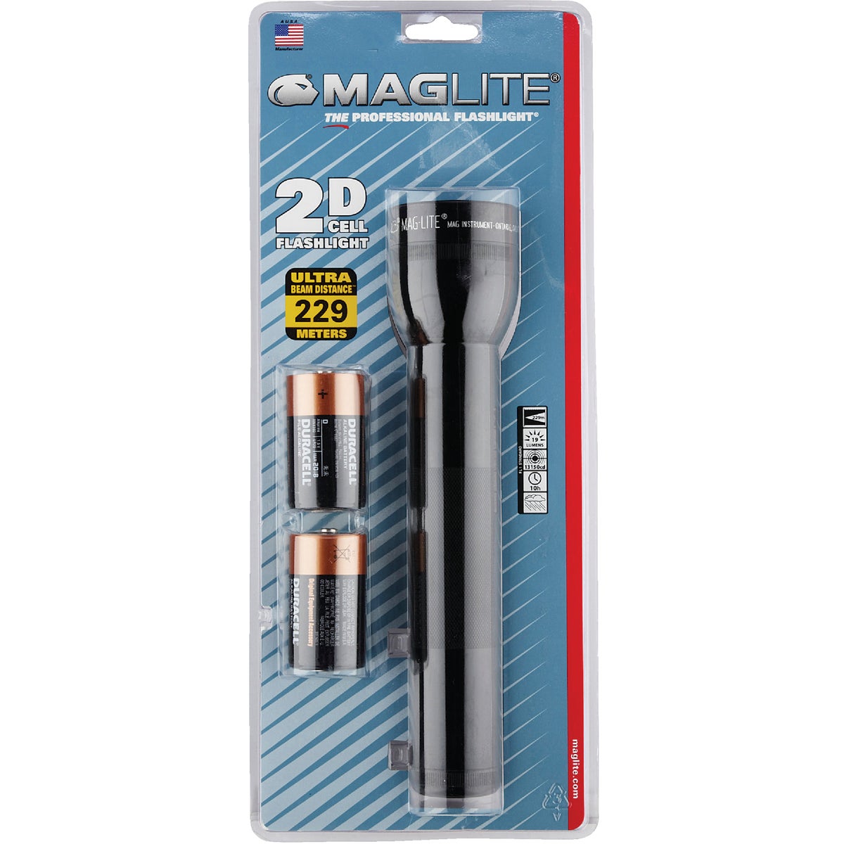 Maglite 27 Lm. Xenon 2 D (Included) Flashlight