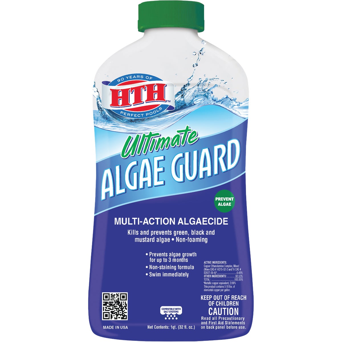 HTH Ultimate Algae Guard 1 Qt. Liquid Algae Control