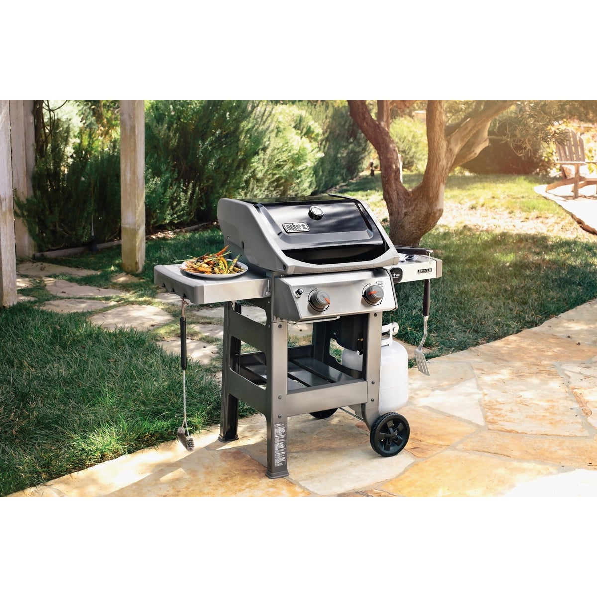 Weber Spirit II E-210 2-Burner Black 26,500-BTU LP Gas Grill