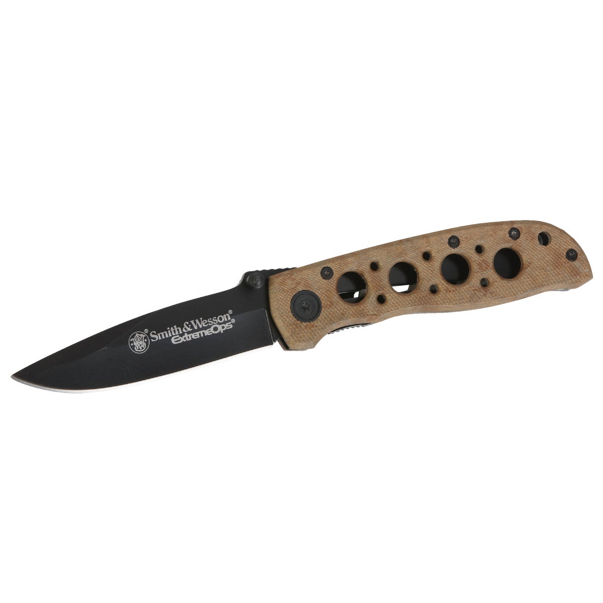 Smith & Wesson Extreme Ops Desert 3-1/4 In. Folding Knife