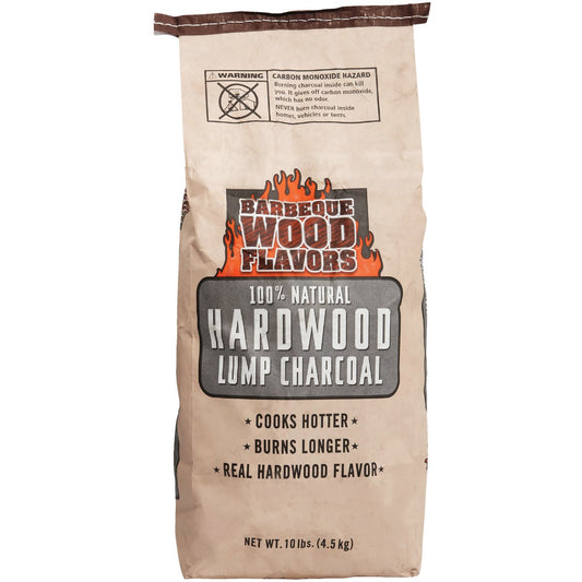 Barbeque Wood Flavors 10 Lb. Hardwood Lump Charcoal