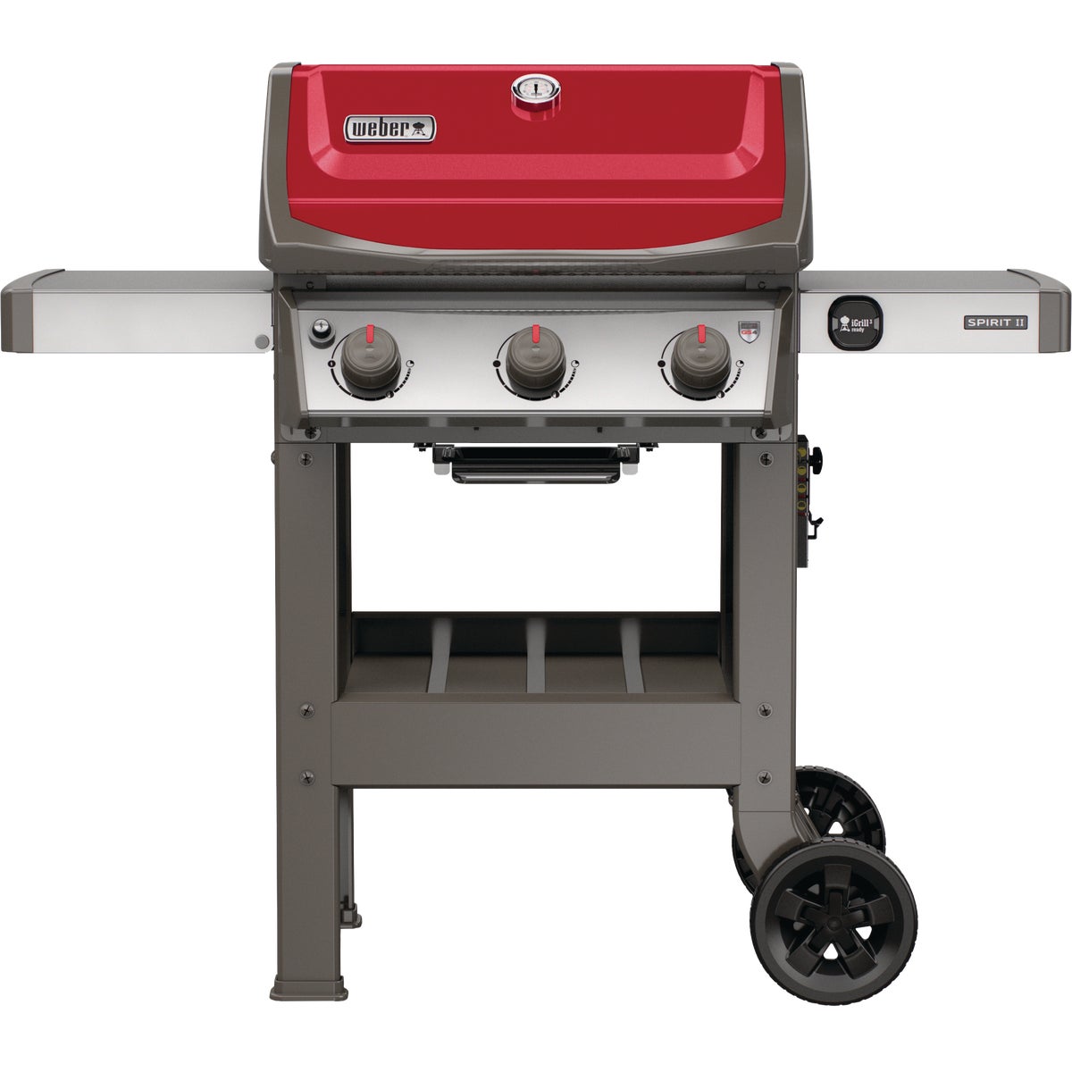 Weber Spirit II E-310 3-Burner Red 30,000-BTU LP Gas Grill