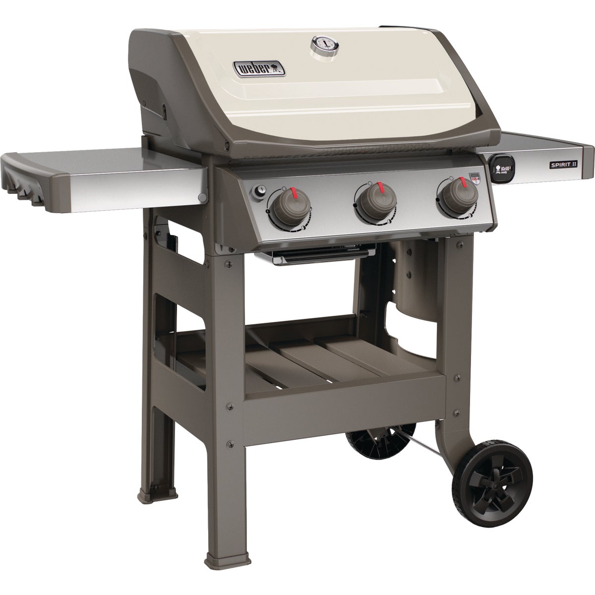 Weber Spirit II E-310 3-Burner Ivory 30,000-BTU LP Gas Grill