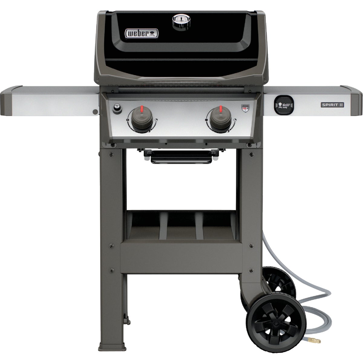 Weber Spirit II E-210 2-Burner Black 26,500-BTU Natural Gas Grill