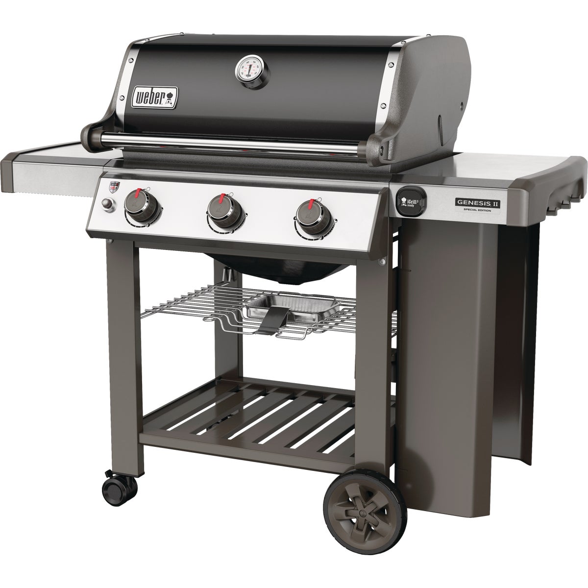 Weber Genesis II SE-310 3-Burner Black 37,500-BTU LP Gas Grill