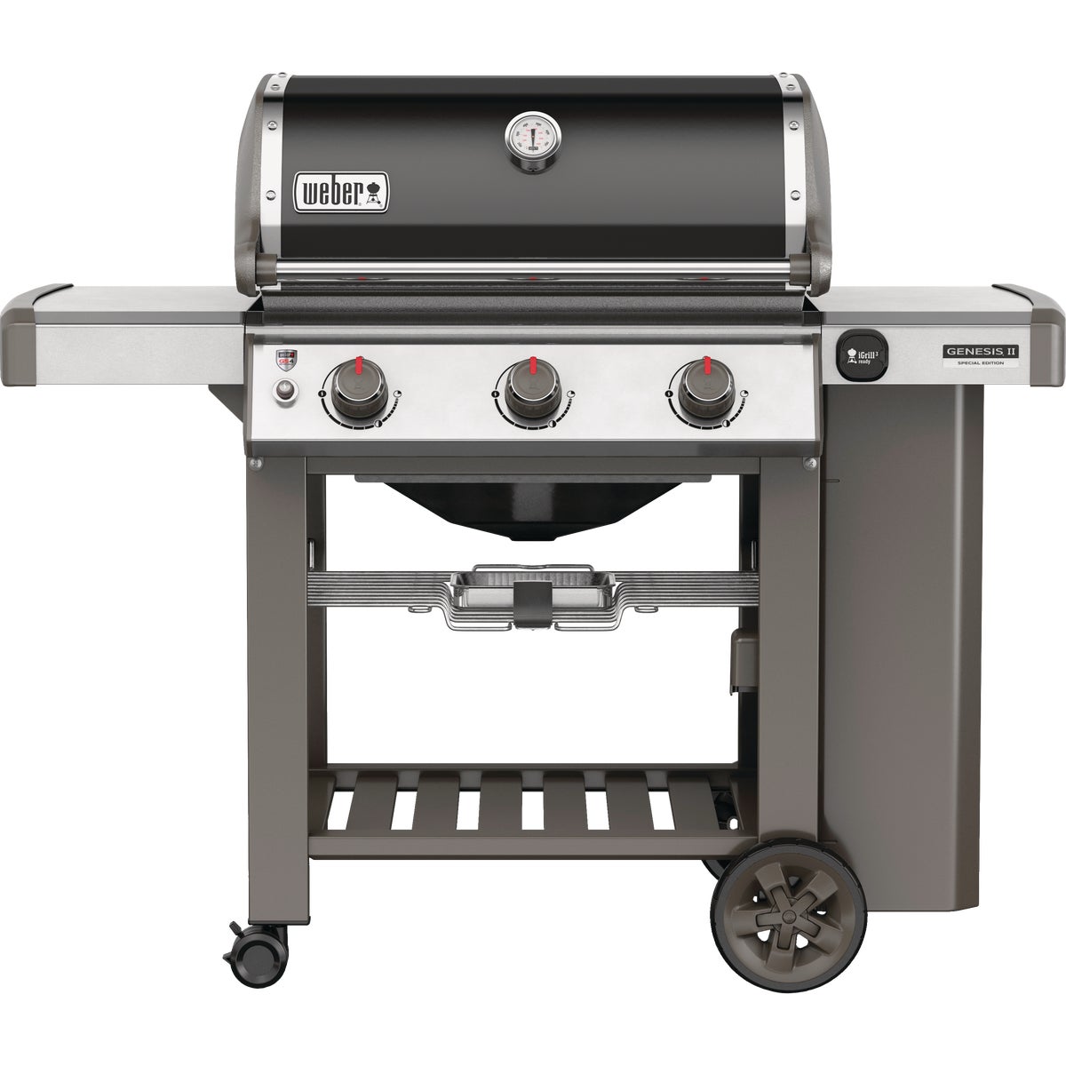 Weber Genesis II SE-310 3-Burner Black 37,500-BTU LP Gas Grill