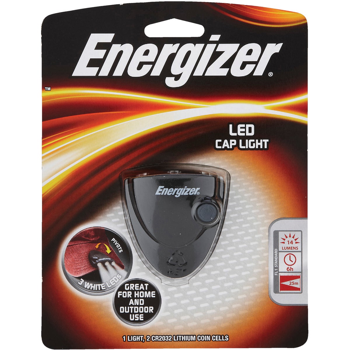 Energizer LED Portable Clip-On Cap Light