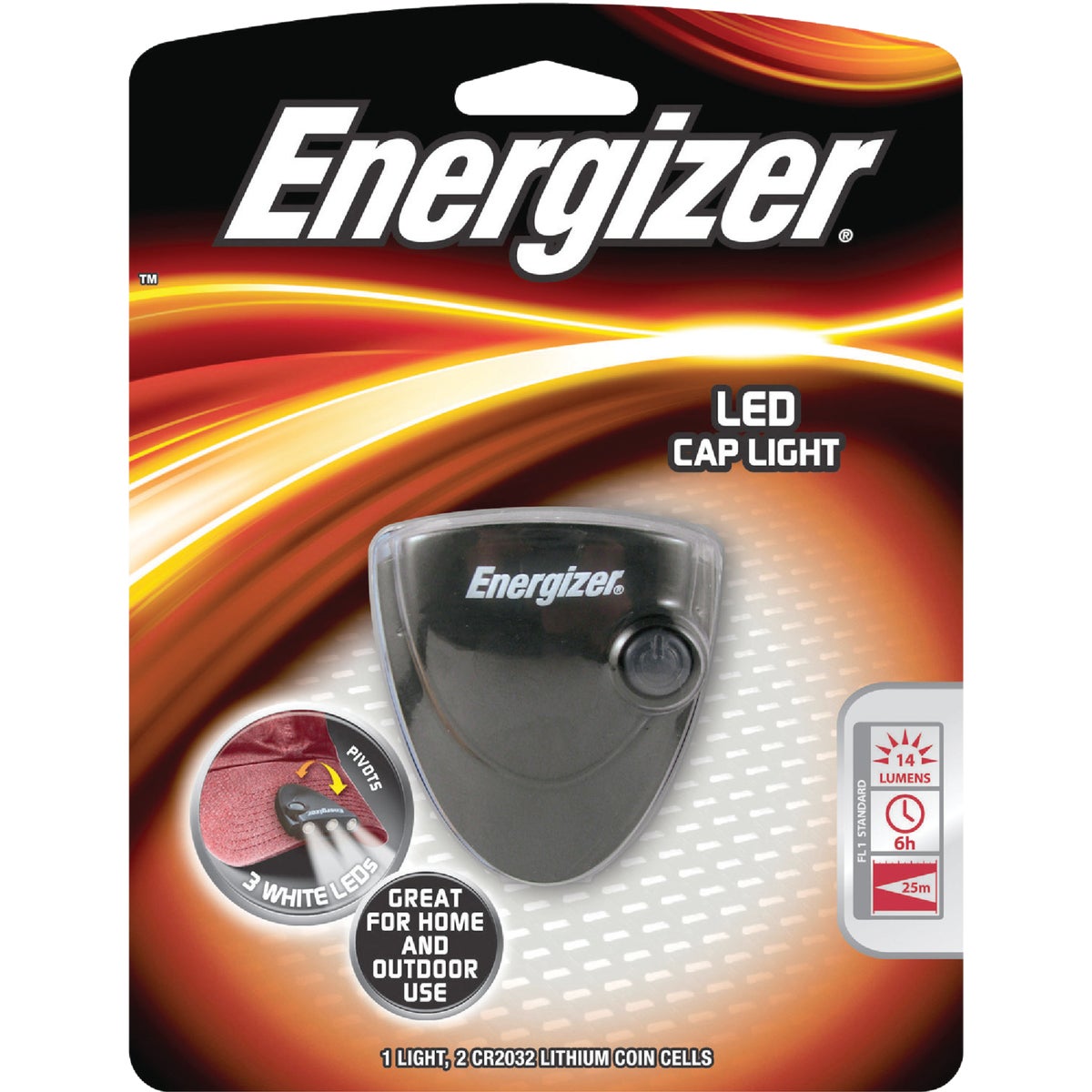 Energizer LED Portable Clip-On Cap Light