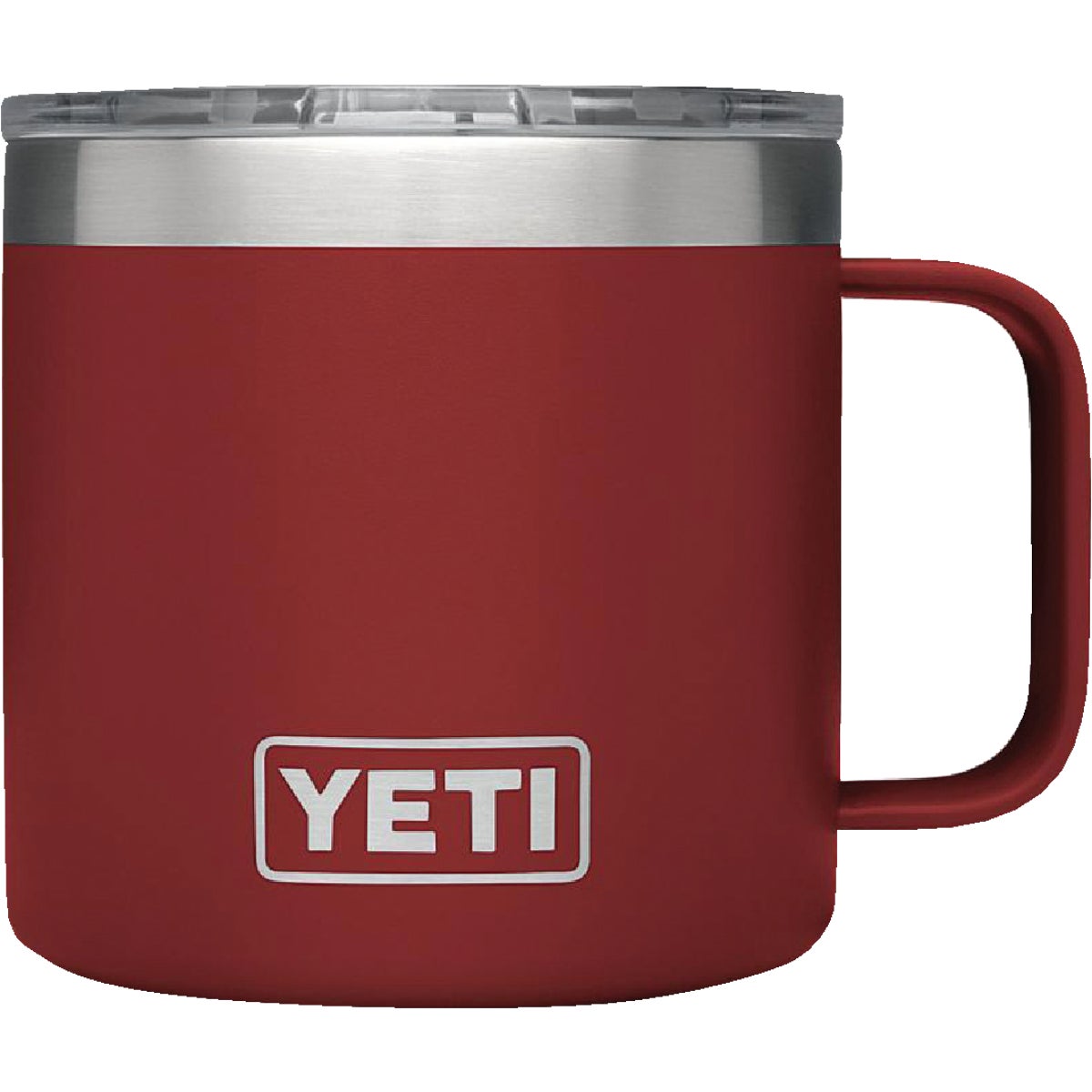 Yeti Rambler 14 Oz. Brick Red Stainless Steel Insulated Mug