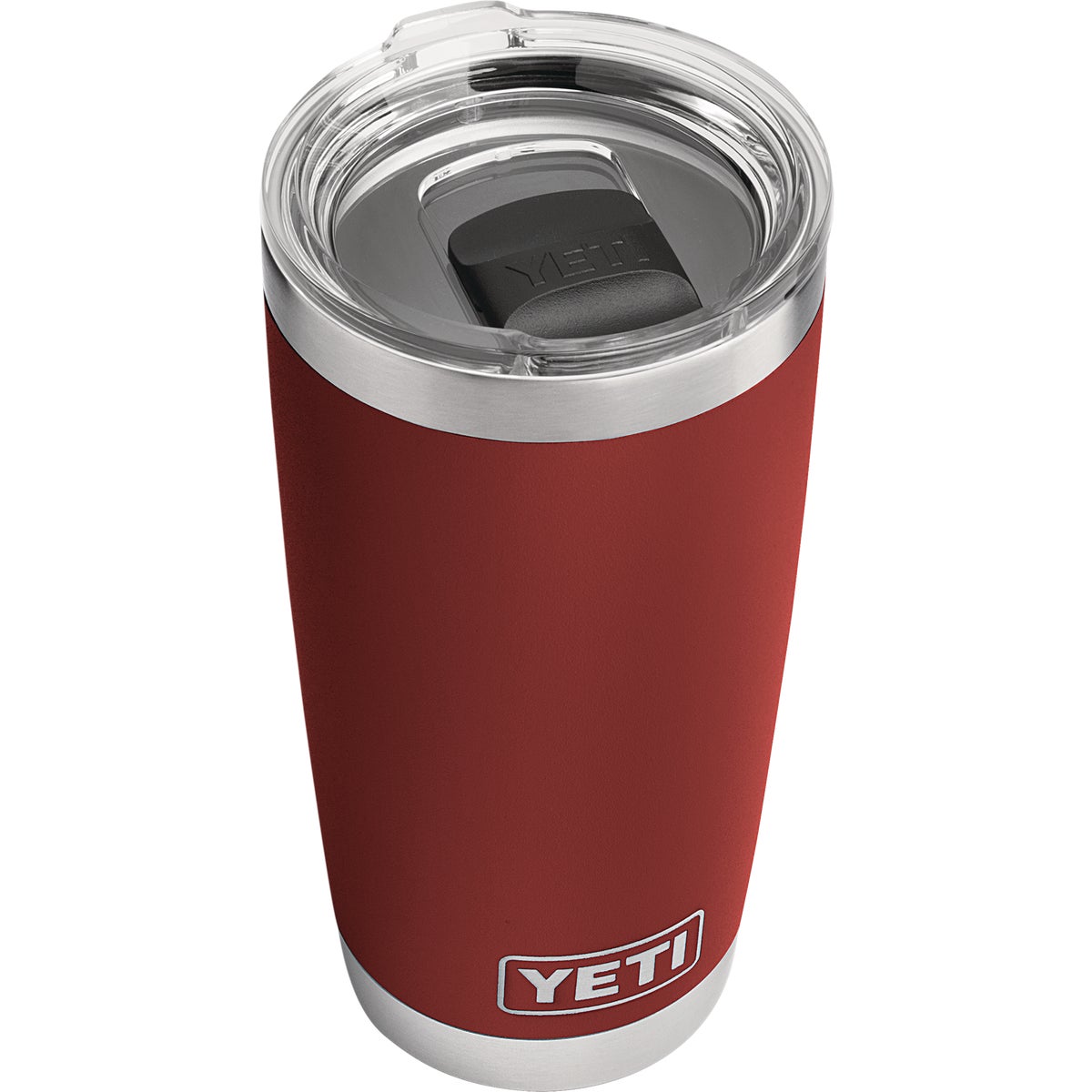 Yeti Rambler 20 Oz. Brick Red Stainless Steel Insulated Tumbler with MagSlider Lid