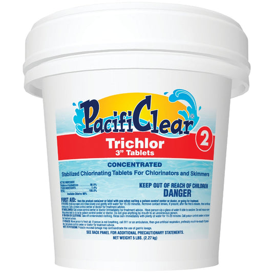 PacifiClear 3 In. 5 Lb. Trichlor Chlorine Tablet