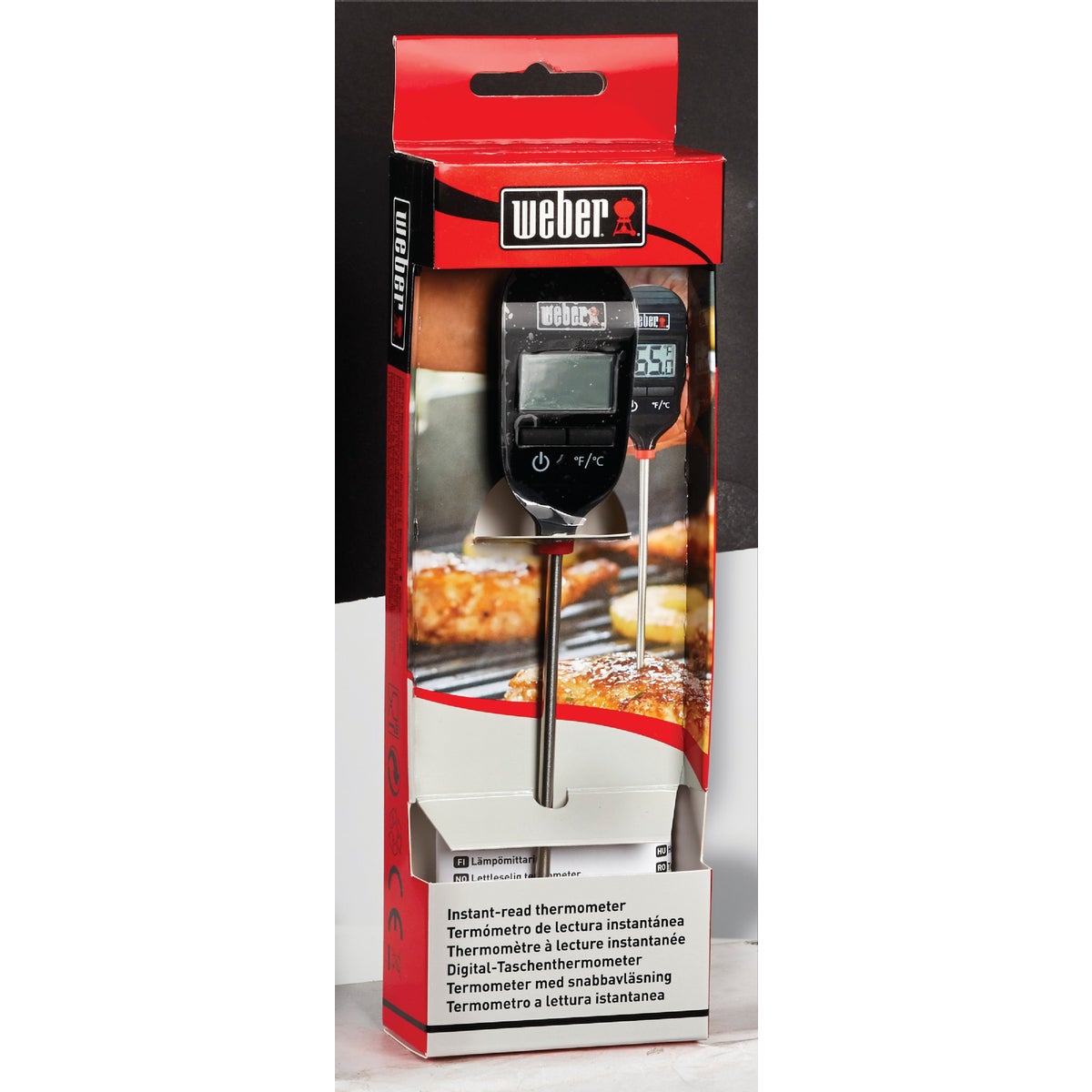 Weber Instant Read Digital 8 In. Thermometer