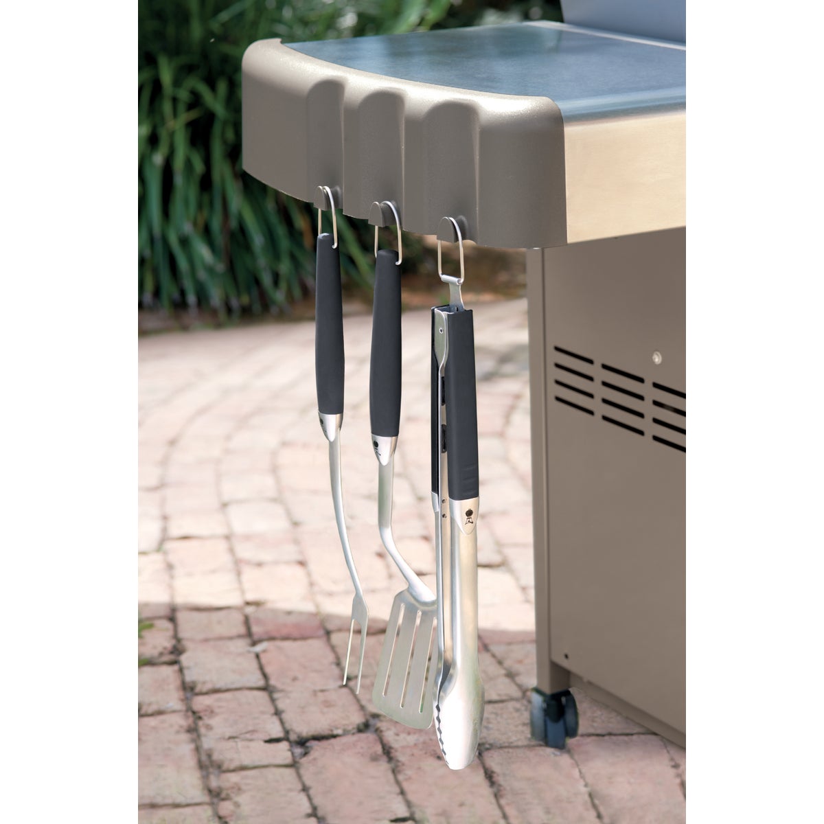 Weber Stainless Steel 3-Piece Barbeque Tool Set